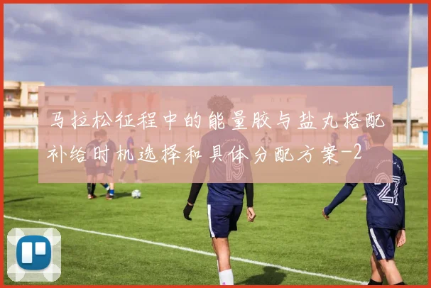 马拉松征程中的能量胶与盐丸搭配补给时机选择和具体分配方案